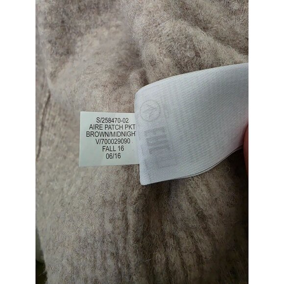 Banana Republic Aire Beige Cardigan Wool/Alpaca Blend Open Front Longline XS - Picture 6 of 7